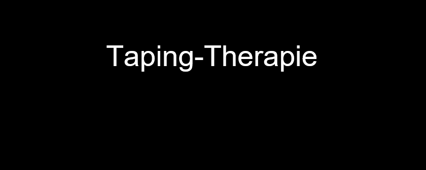 Taping-Therapie Bild